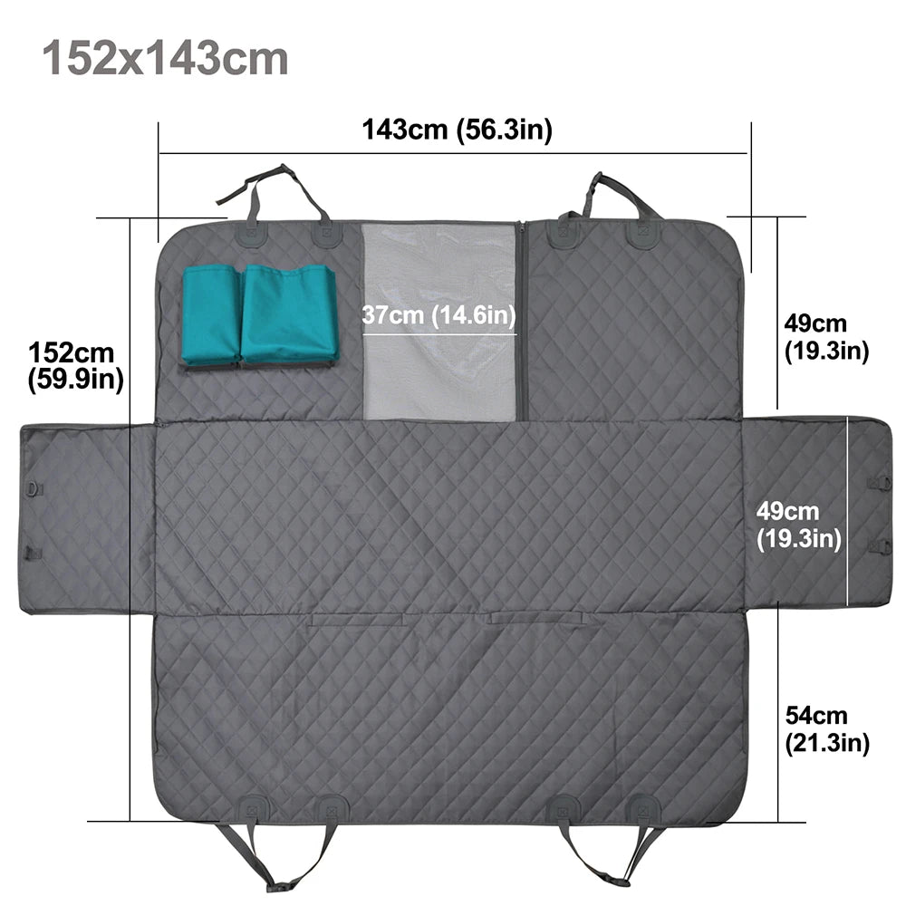 The RoamShield Backseat Hammock