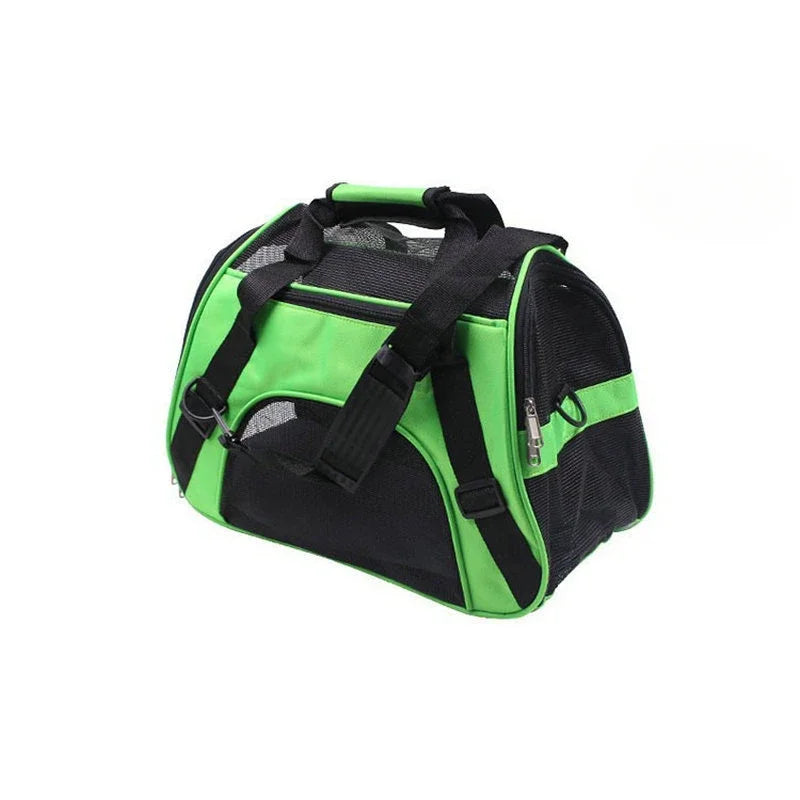 Cat Bags Portable Dog Carrier Bag Mesh Breathable Foldable Cats Carrier Bag Travel Breathable Transport Handbag