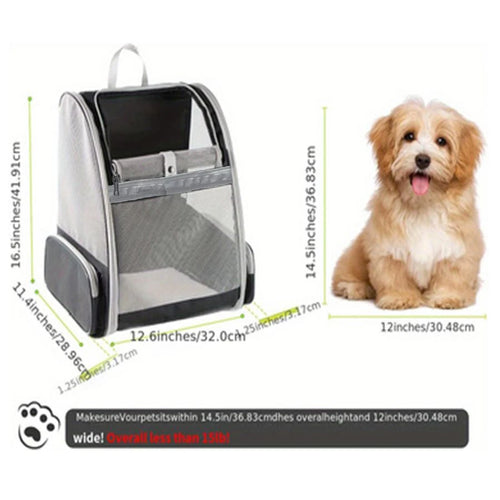 Backpack Pet Carriers for Cats and Dogs Innovative Traveler Bubble