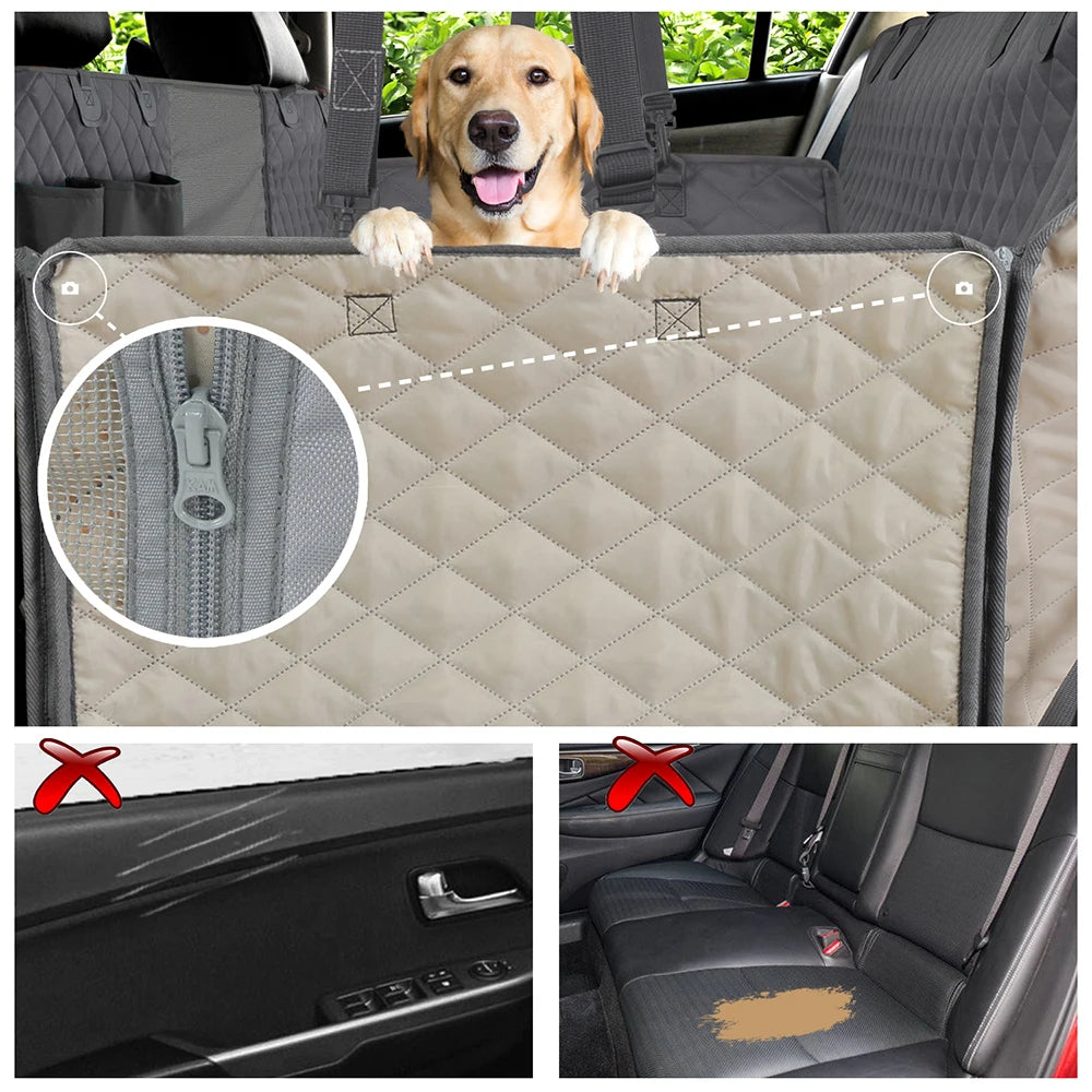 The RoamShield Backseat Hammock